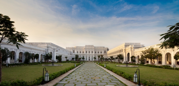 Falaknuma Palace Hyderabad  Courtyard